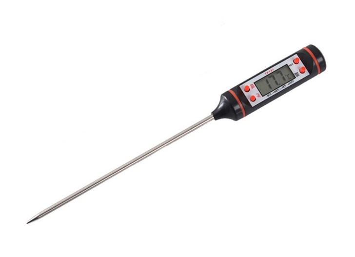 Термометр, градусник цифровий кухонний з голкою-щупом TP101 чорний