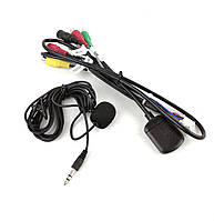 Комплект проводки для автомобільної магнітоли + мікрофон