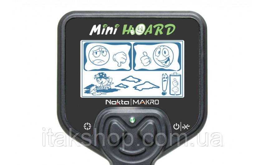 Металлоискатель Nokta Mini Hoard Cool Kids для детей (Зеленый) - фото 4 - id-p1538625838