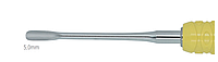 Люксатор-елеватор 4ELLR501 прямий, тип загострення НОРМАЛЬНИЙ, ширина леза 5 мм, для передніх зубів, металева
