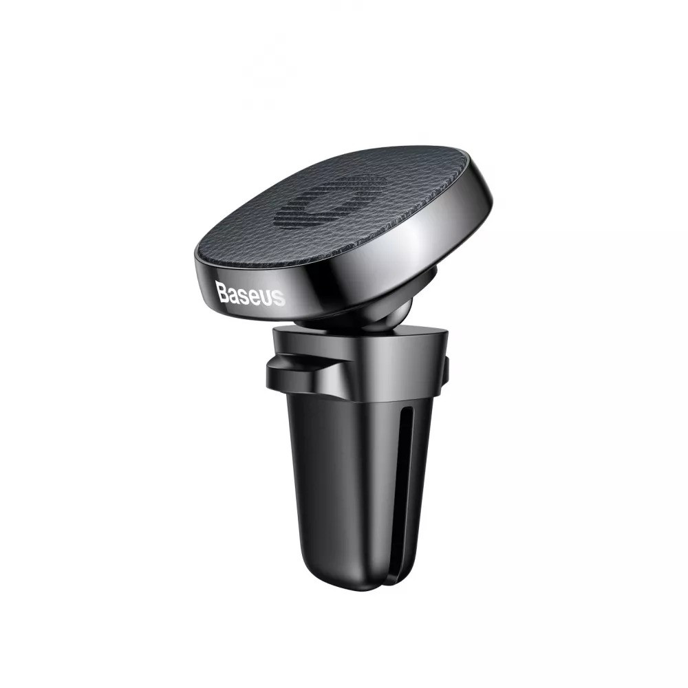 Магнітний тримач для телефону в решітку дефлектора Baseus Privity Series Pro Air Outlet Magnet (чорний)