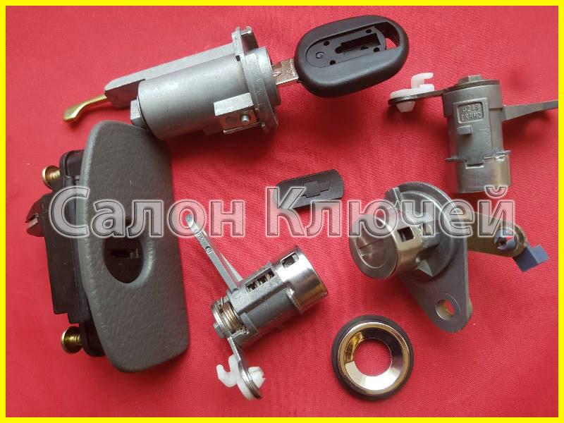Комплект замків Chevrolet Lacetti/Nubira універсал/ 96419791 (Оригінал не китай)