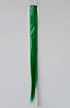 Пасмо зелена накладна для волосся (50 см)