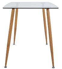 Стіл обідній зі скляною стільницею і металевими ніжками Грейс XS-1262, Мікс меблі, фото 5