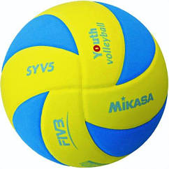 М'яч волейбольний Mikasa SYV5-YBL