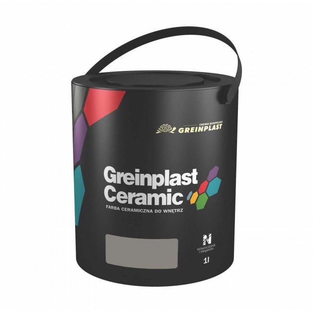 Керамічна фарба інтер'єрна Greinplast Elegance Ceramic FWC49 графітова тінь 1 л.