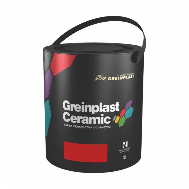 Керамічна фарба інтер'єрна Greinplast Elegance Ceramic FWC20 кубинський червоний 1 л.