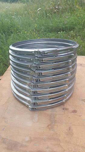 Хомут (обруч) металлический для пластиковой бочки (ID#1538673300), цена ...