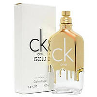 Туалетная вода Calvin Klein CK One Gold для мужчин и женщин - edt 100 ml tester