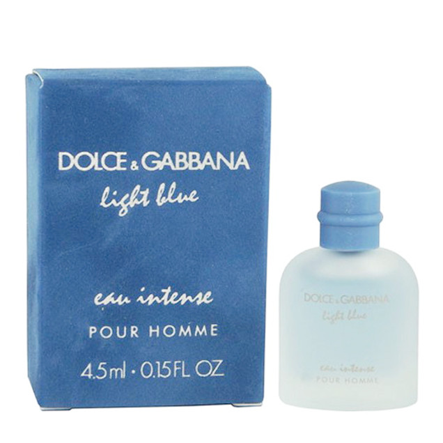 Парфумована вода DolceANDGabbana Light Blue Eau Intense Pour Homme для чоловіків - edp 4.5 ml mini