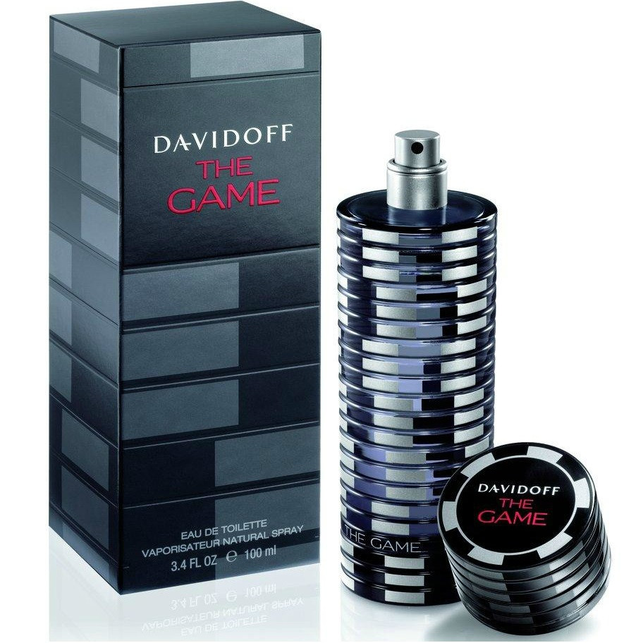 Туалетна вода Davidoff The Game для чоловіків - edt 100 ml, фото 1
