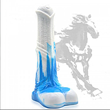 Оригінальний фалоїмітатор з мошоком на присоску 24 см, інтимні іграшки для жінок, фото 8