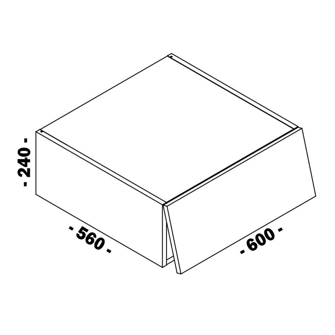 Верхня секція 600х240х560 (361.BI.070)