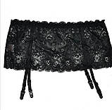 Пояс для чулок Beileisi чорний, фото 2