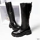 Жіночі зимові чоботи без підборів 36-41, фото 7