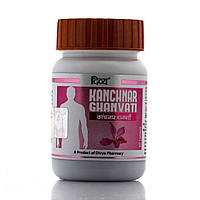 Канчнар гхан ваті для щитовидної залози, лімфатичної системи, Kanchnar ghanvati Divya Pharmacy 60 таб