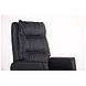 Крісло керівника реклайнер Trump Black чорна шкіра, фото 6