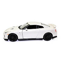 Машинка металева Nissan Gt-R «Bburago» Ніссан білий 8*19*6 см (18-21082), фото 3