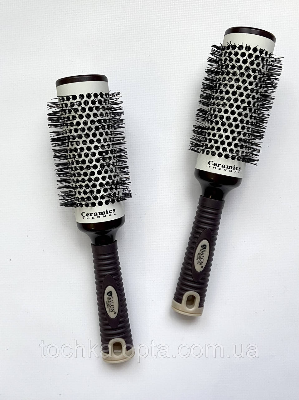 Брашинг для волосся SALON PROFESSIONAL з керамічною поверхнею 9884