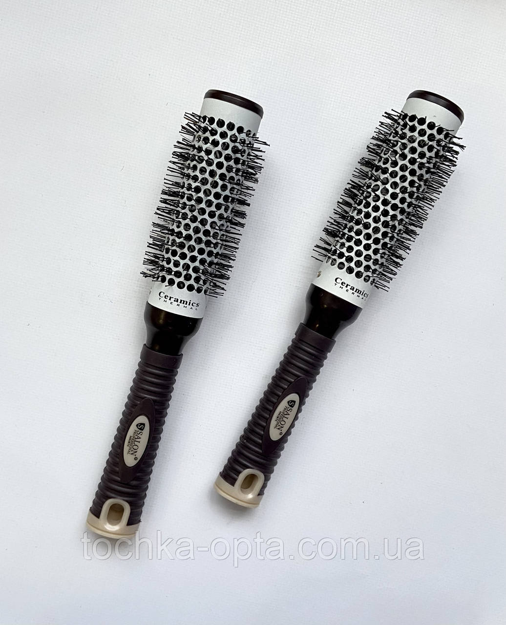 Брашинг для волосся SALON PROFESSIONAL з керамічною поверхнею