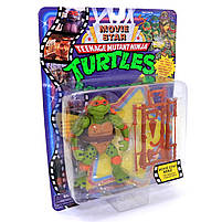 Фігурка Черепашки-ніндзя Мікеланджело Playmates Movie Star 1992 12*7*4 см (81333), фото 4