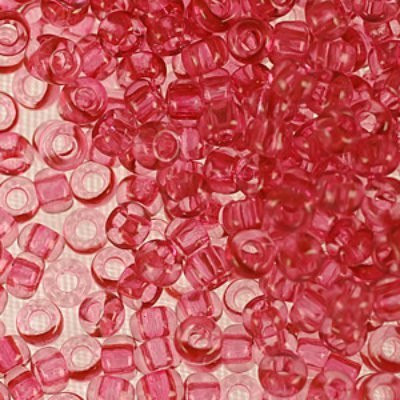 Бісер Preciosa Чехія №01193 1г, рожевий, прозорий