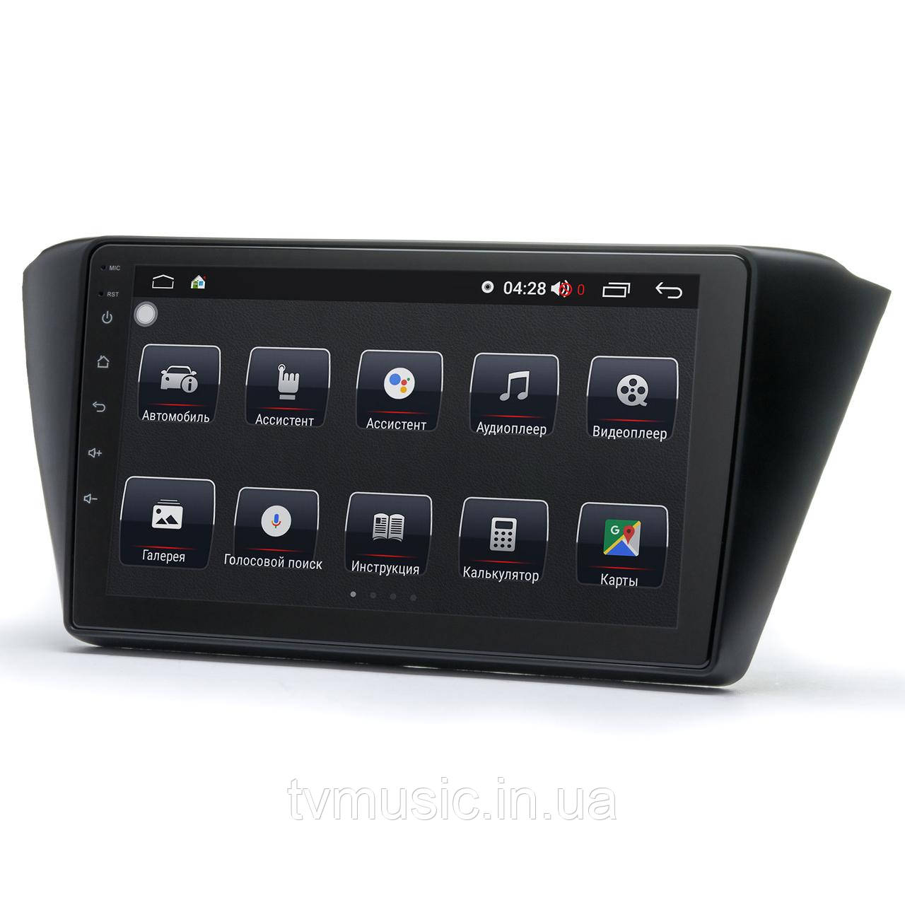 Штатна магнітола PRIME-X 22-571/9B Skoda Fabia (NJ) 2014+