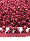 Бахрома для штор і подушок червоні кульки, фото 6