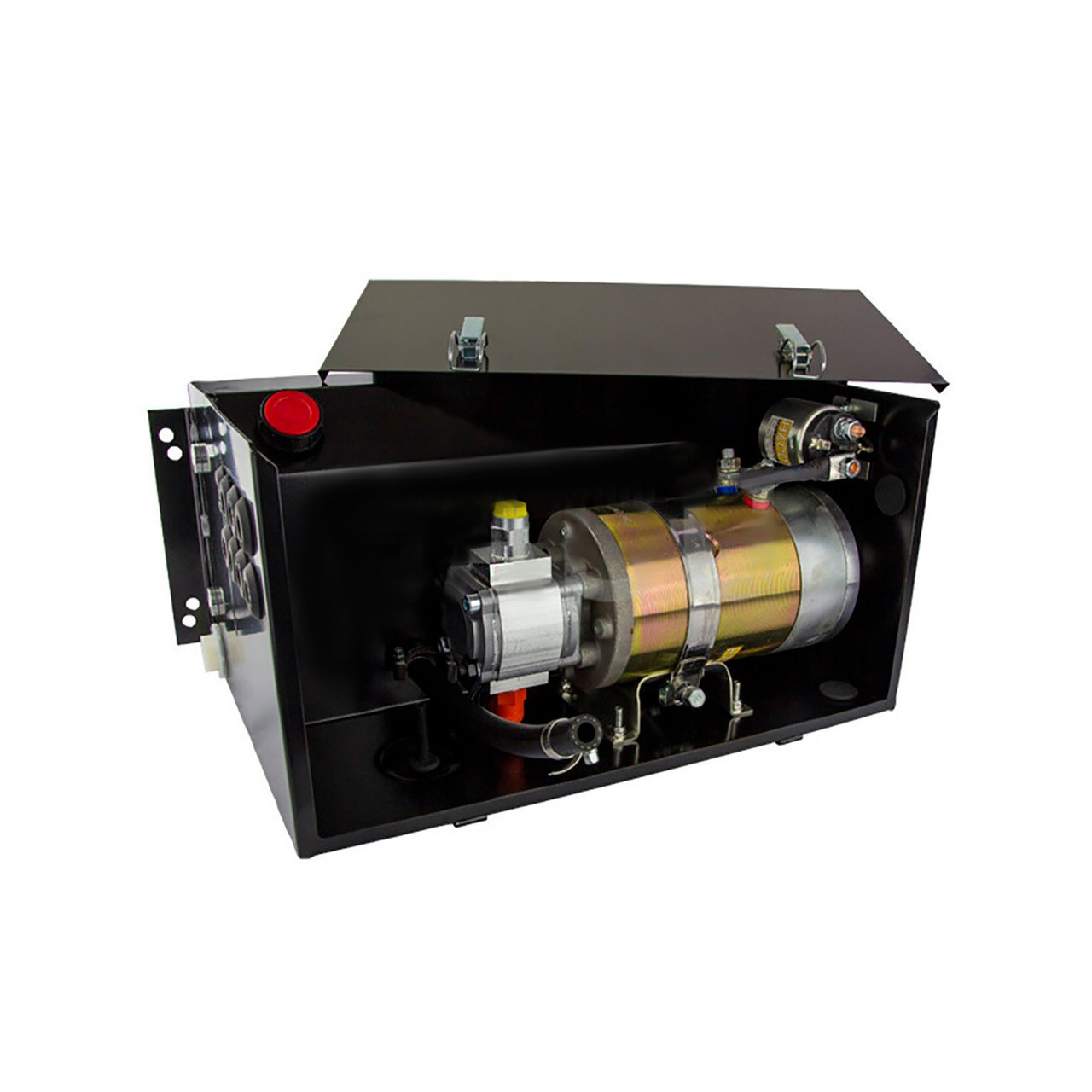 Гідростанція HACO 3КВТ 24В з запобіжним клапаном, фото 1