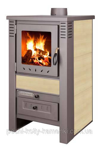 Піч-камін на дровах Nova G Pro-Thermo з керамічними вставками