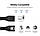 Кабель UGREEN US217 Angled SATA 3 Data Cable 0.5m Black (30797), фото 4