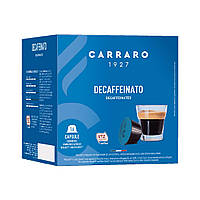 Кава в капсулах DG Carraro Decaffeinato 16 шт.