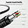 Кабель UGREEN 70509 US315 Lghtning to 3.5mm Aux Cable Aluminum Shell, фото 3