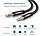 Аудіо кабель для підключення гарнітури UGREEN AV112 3.5mm Male Cable Gold Plated Metal Case with Braid 50363, фото 4
