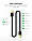 Кабель UGREEN US102 USB 2.0 A Male to A Male 1m Black (10309), фото 3