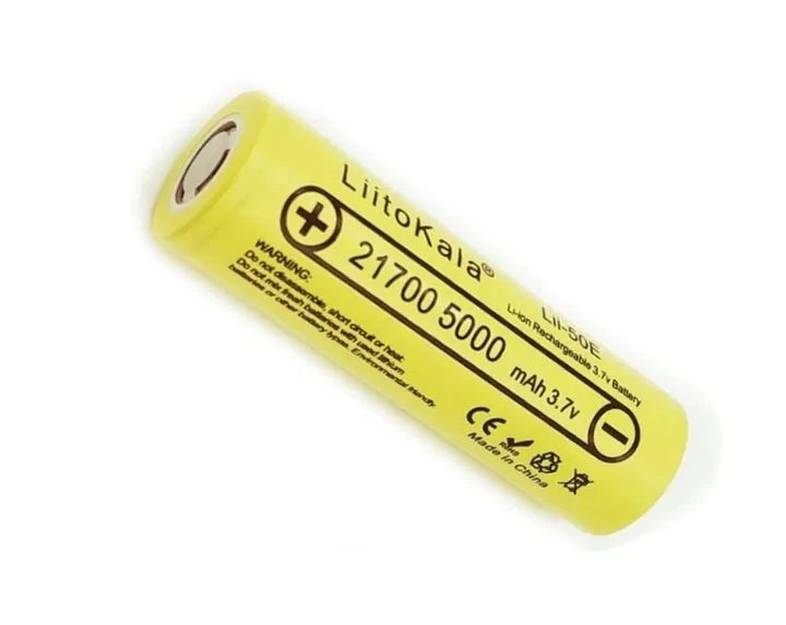 Акумулятор 21700 Liitokala Lii-50E 5000 mAh original