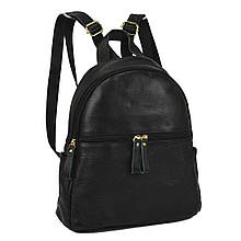Жіночий шкіряний рюкзак чорного кольору NM20-W008A