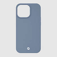 Чехол для iPhone 13 Momax Silicone Case Magnetic (Голубой)