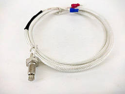 Датчик термопара Е-типу довжина 0.5 м 0...400С гвинт М6