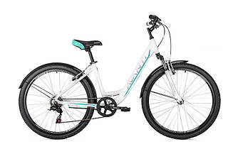Велосипед жіночий міський 26 Avanti Blanco 16 Lady біло-бірюзовий