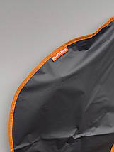 Чохол для зберігання одягу GRANCHIO плащівка сірого кольору. Розмір 60х150 см, фото 3