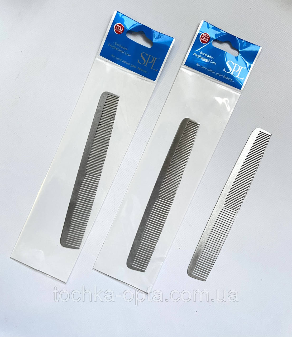 Гребінець планка перукарня метал SPL, фото 1
