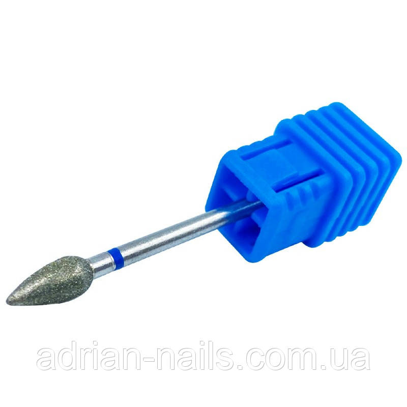  АЛМАЗНА КАПЛЕВІДНА ФРЕЗА 9Х4ММ ЗАСІБ АБРАЗИВНОСТІ