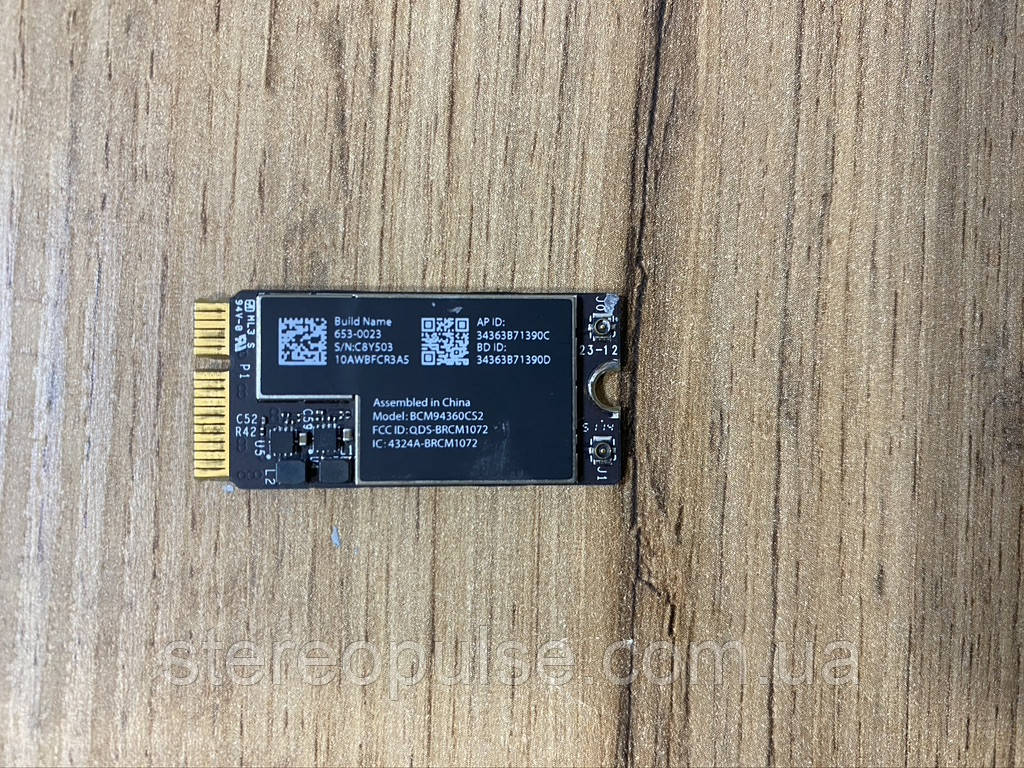 Модуль WiFi / Airport / Bluetooth BCM94360CS2 для Apple Macbook Air A1466 Original