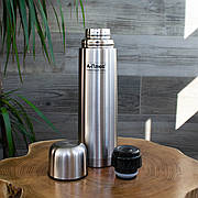 Термос металевий вакуумний 1 л