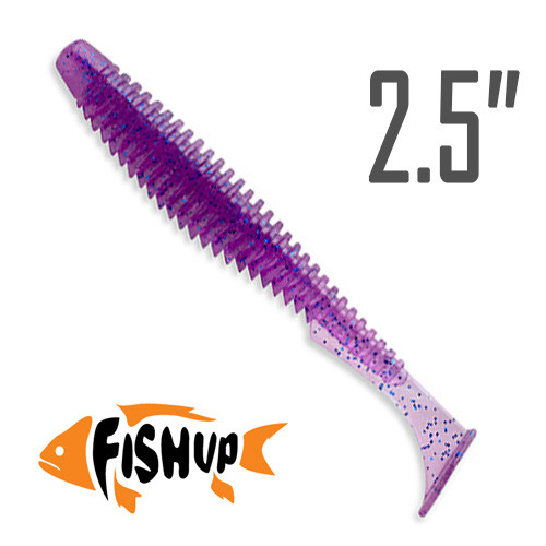 U-Shad 2.5" (62 мм.) 9 шт. Силікон FishUp col. 014, фото 1