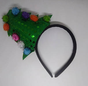 Обруч новорічний (Ялинка) AL156-18