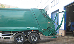 Сміттєвоз 22 м3 із заднім механічним завантаженням на шасі FORD CARGO 3542, фото 3