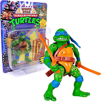 Фігурка Черепашки-ніндзя Леонардо "Playmates" Movie Star 1992 12*7*4 см (81331)