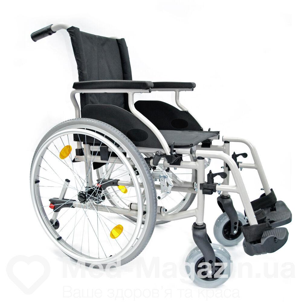 Інвалідна Крісло коляска алюмінієва Doctor Life 8062, мм 400/430/450/480